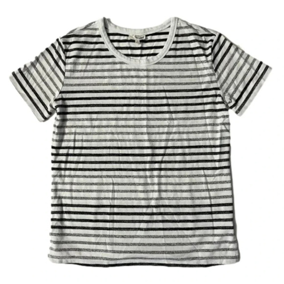 ARITZIA Wilfred Free Stripe Tshirt size small crewneck - Picture 1 of 3